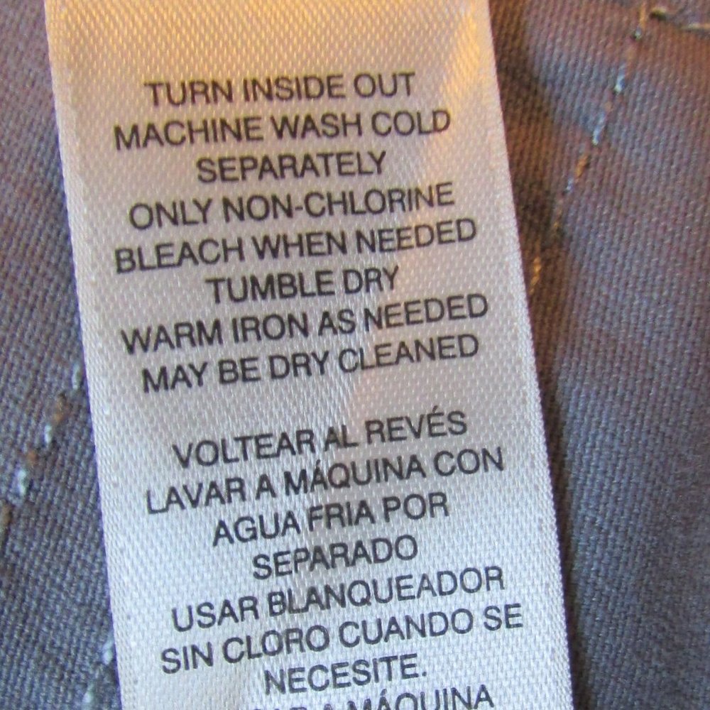 WHBM blue-gray Button-Front Jacket - Picture 10 of 10